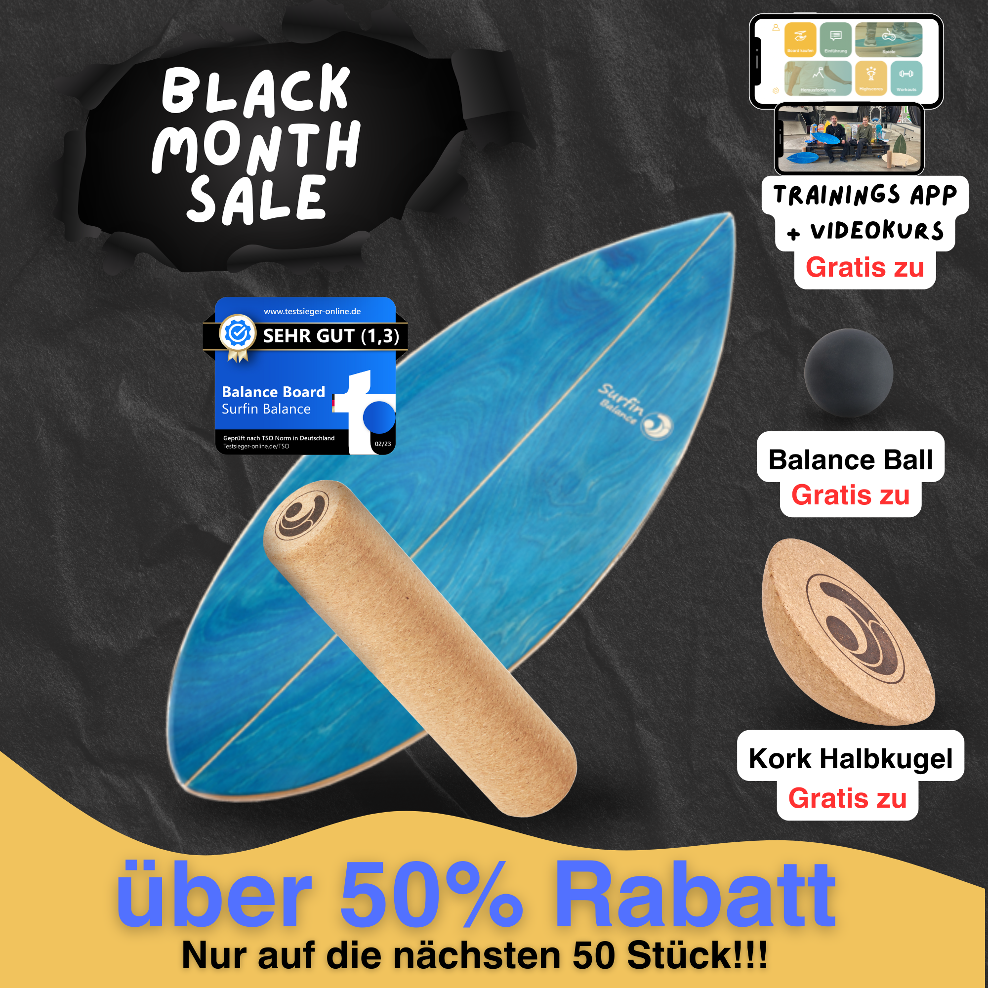 Surfin Balance Board