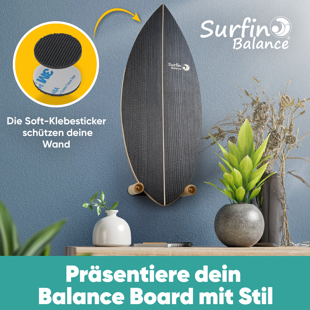 Surfin Balance Wandhalterung