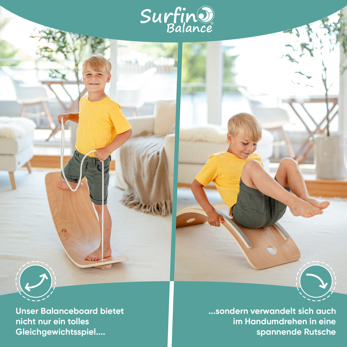 Surfin Balance - Kid's Board