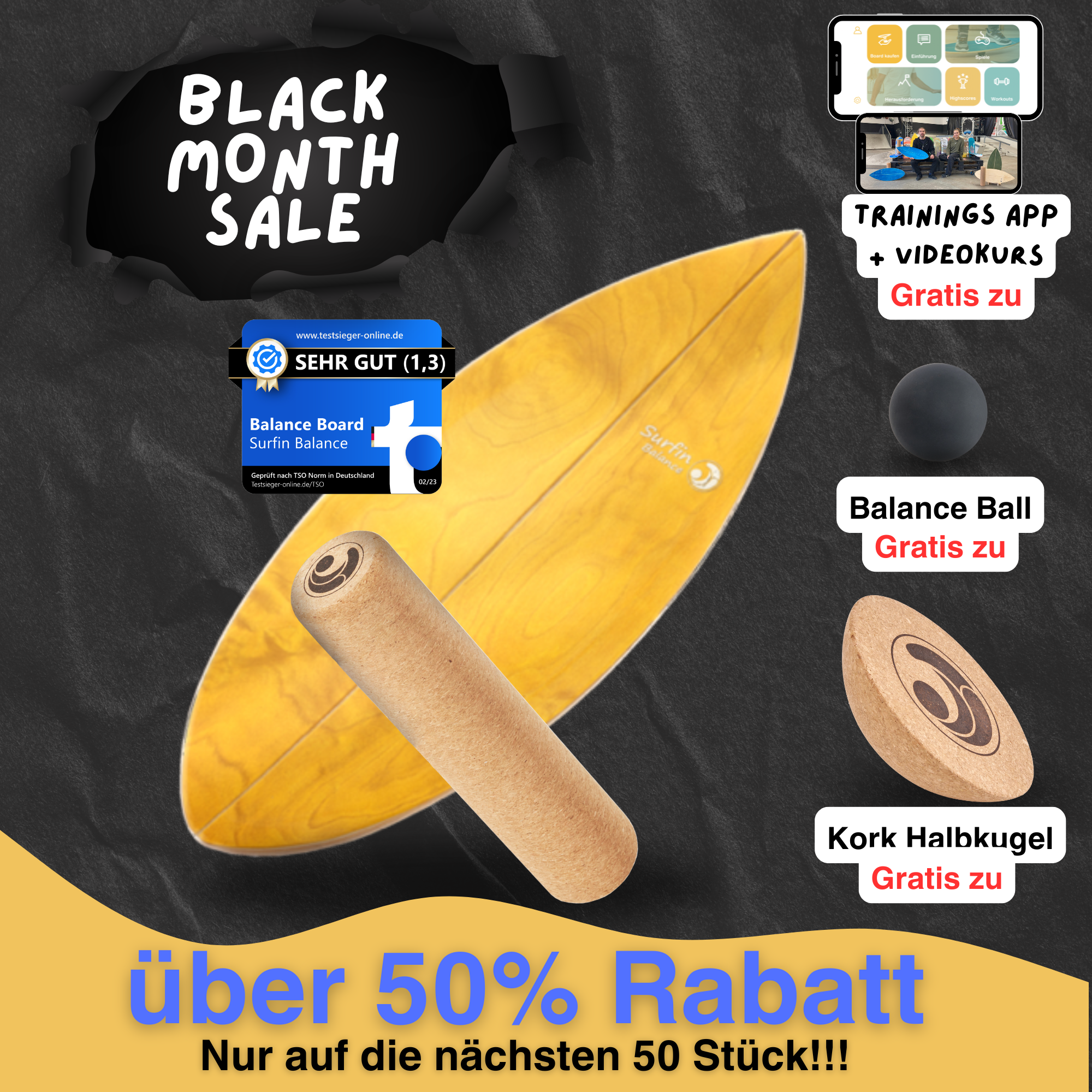 Surfin Balance Board