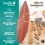 Surfin Balance Board Komplett-Set