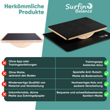Surfin Balance - Plank Board inkl. Workout-Kursen und interaktiver App