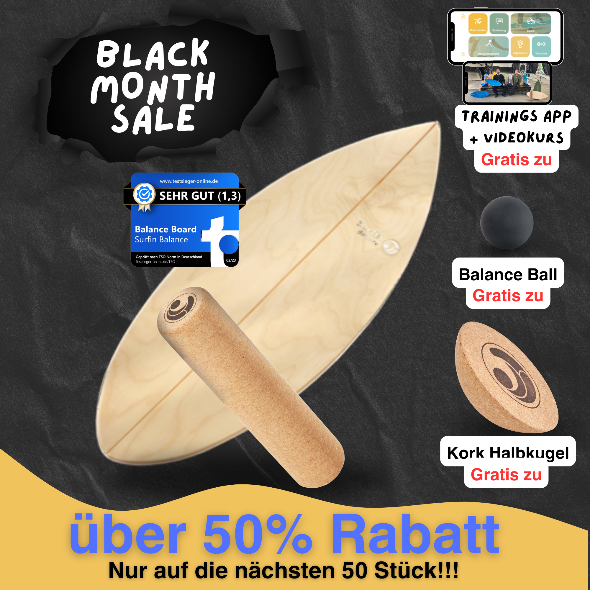 Surfin Balance Board