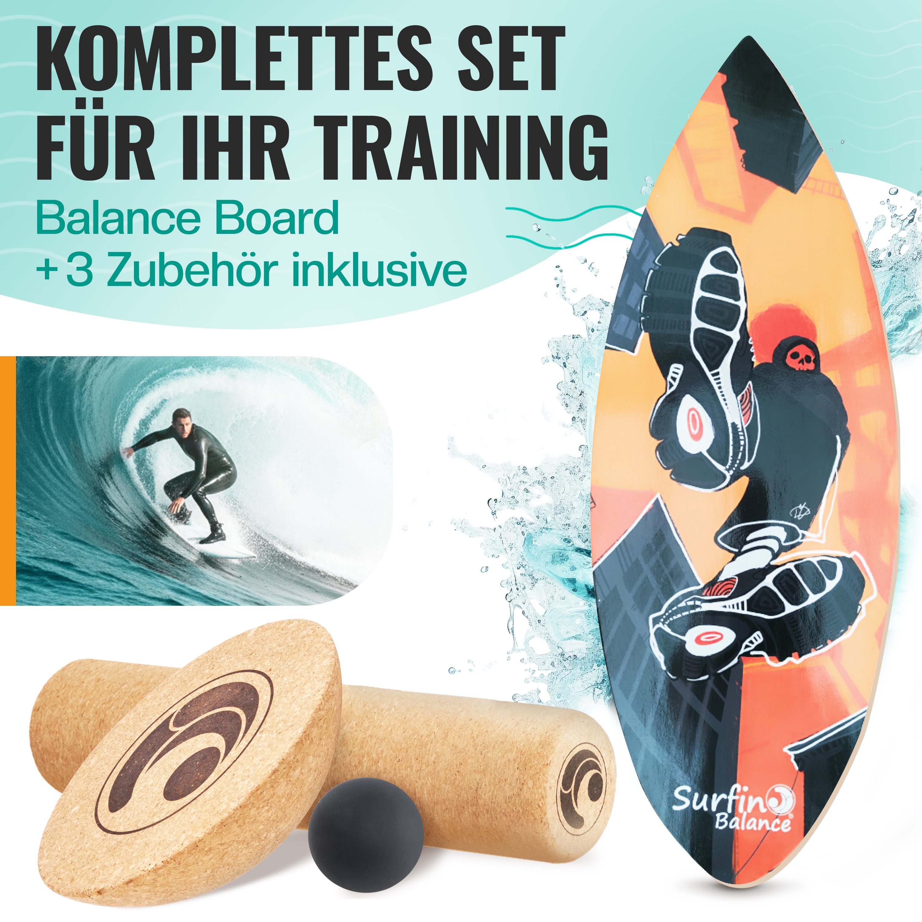 Surfin Balance Board LIMITED EDITION