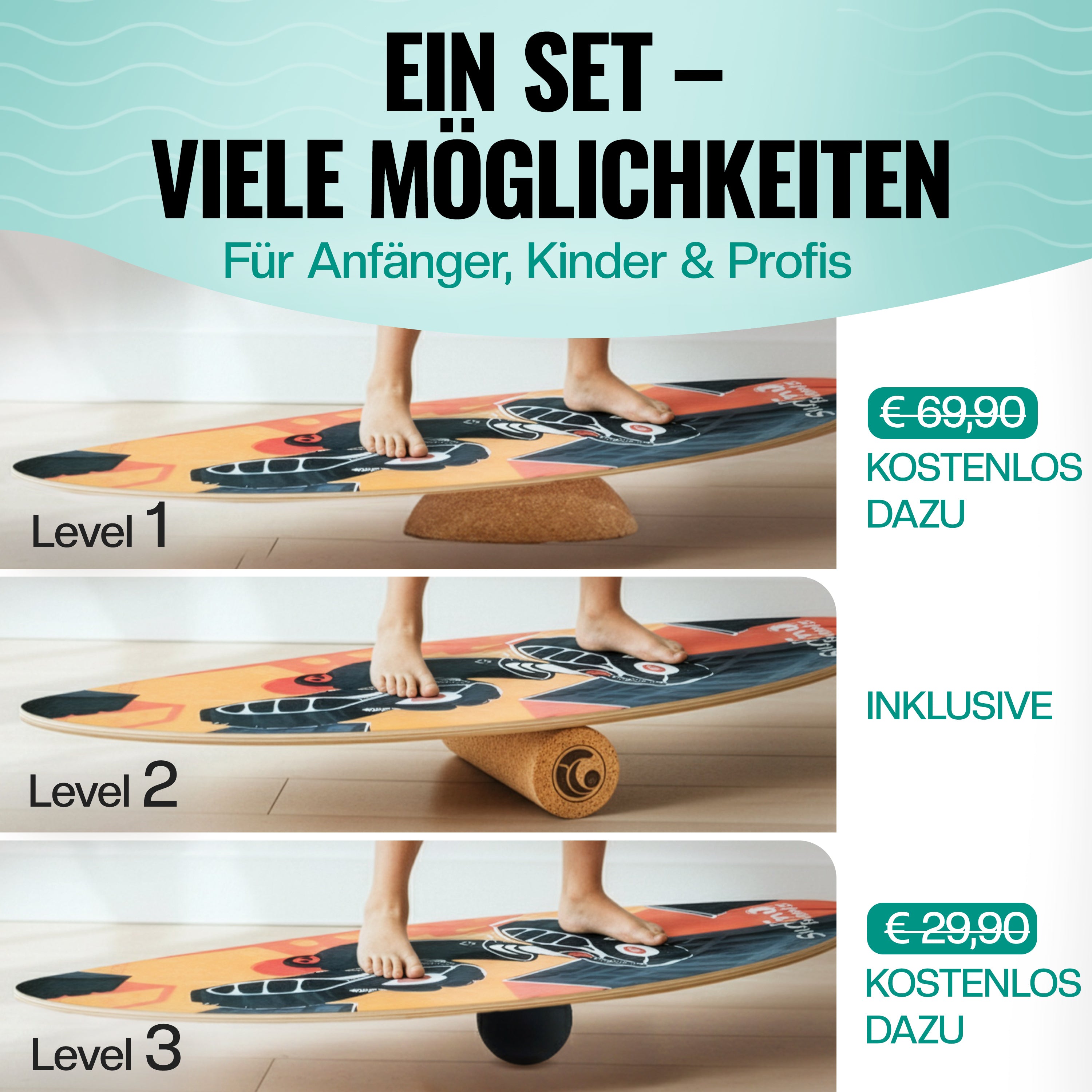 Surfin Balance Board LIMITED EDITION