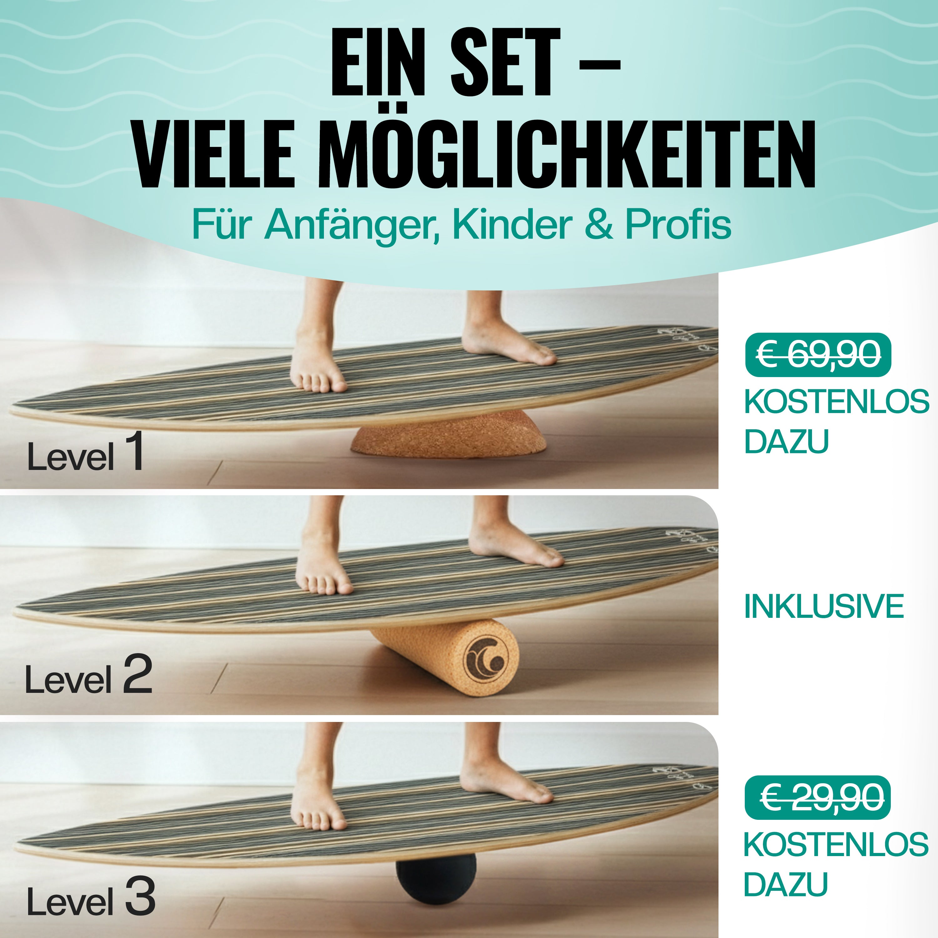 Surfin Balance Board LIMITED EDITION