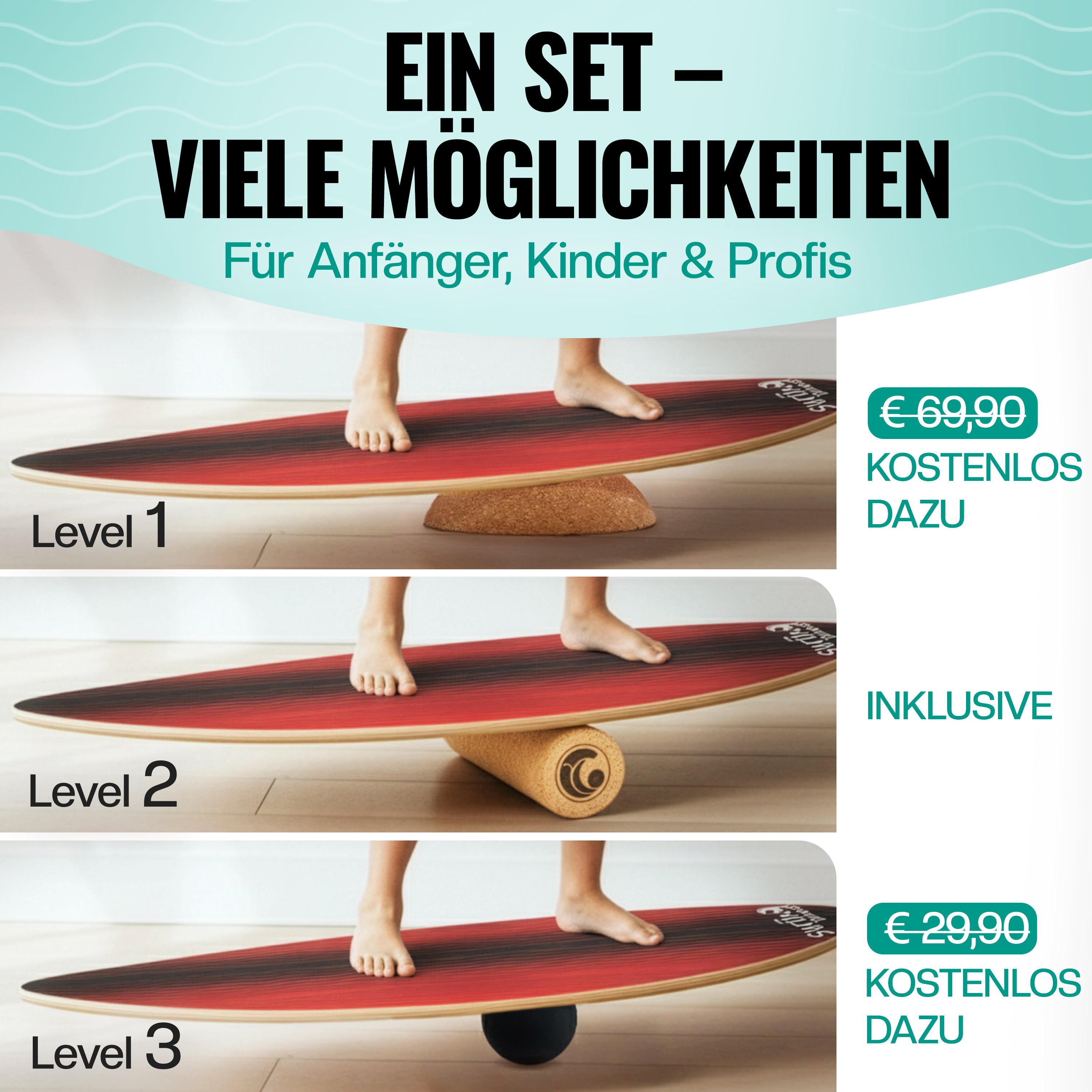 Surfin Balance Board LIMITED EDITION