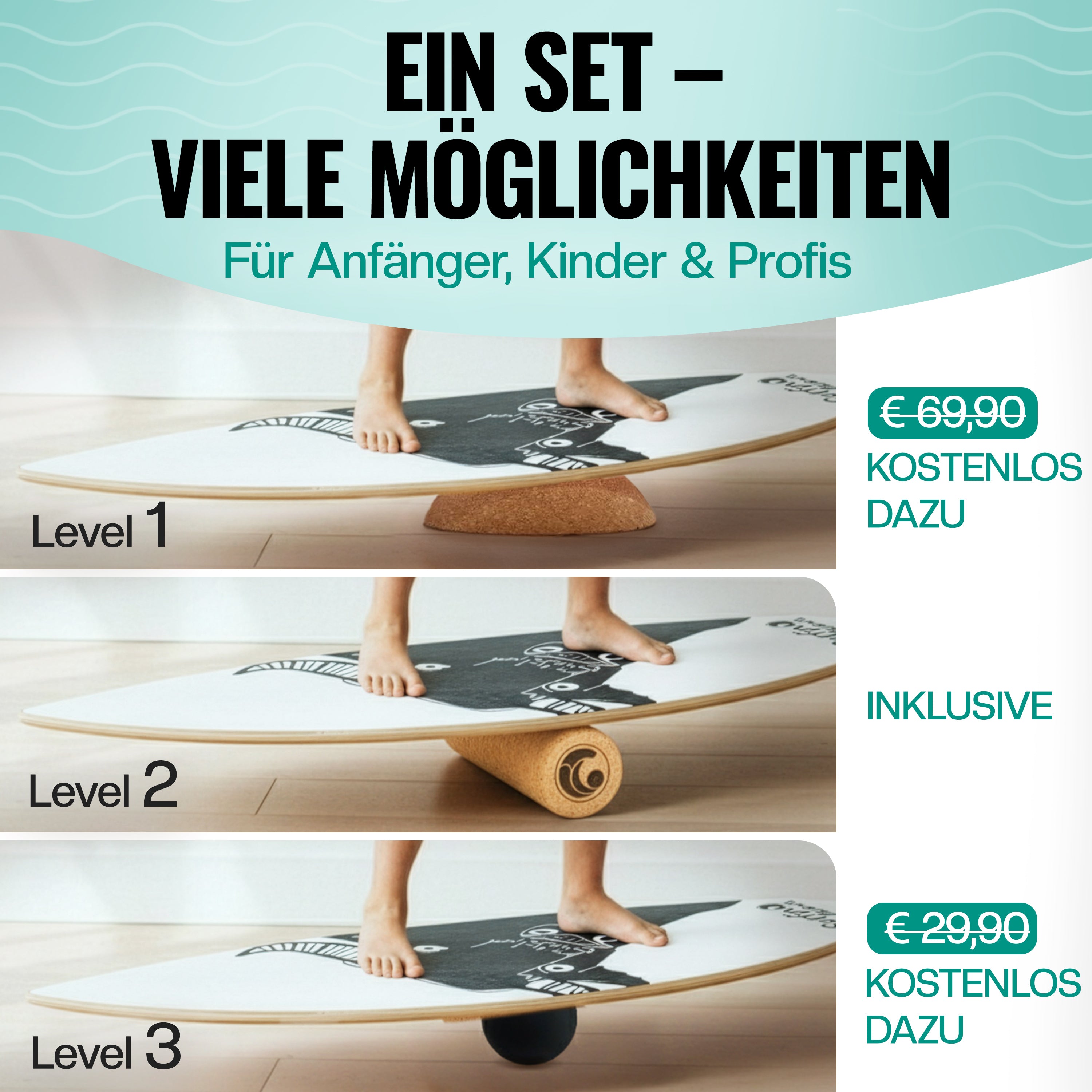 Surfin Balance Board LIMITED EDITION