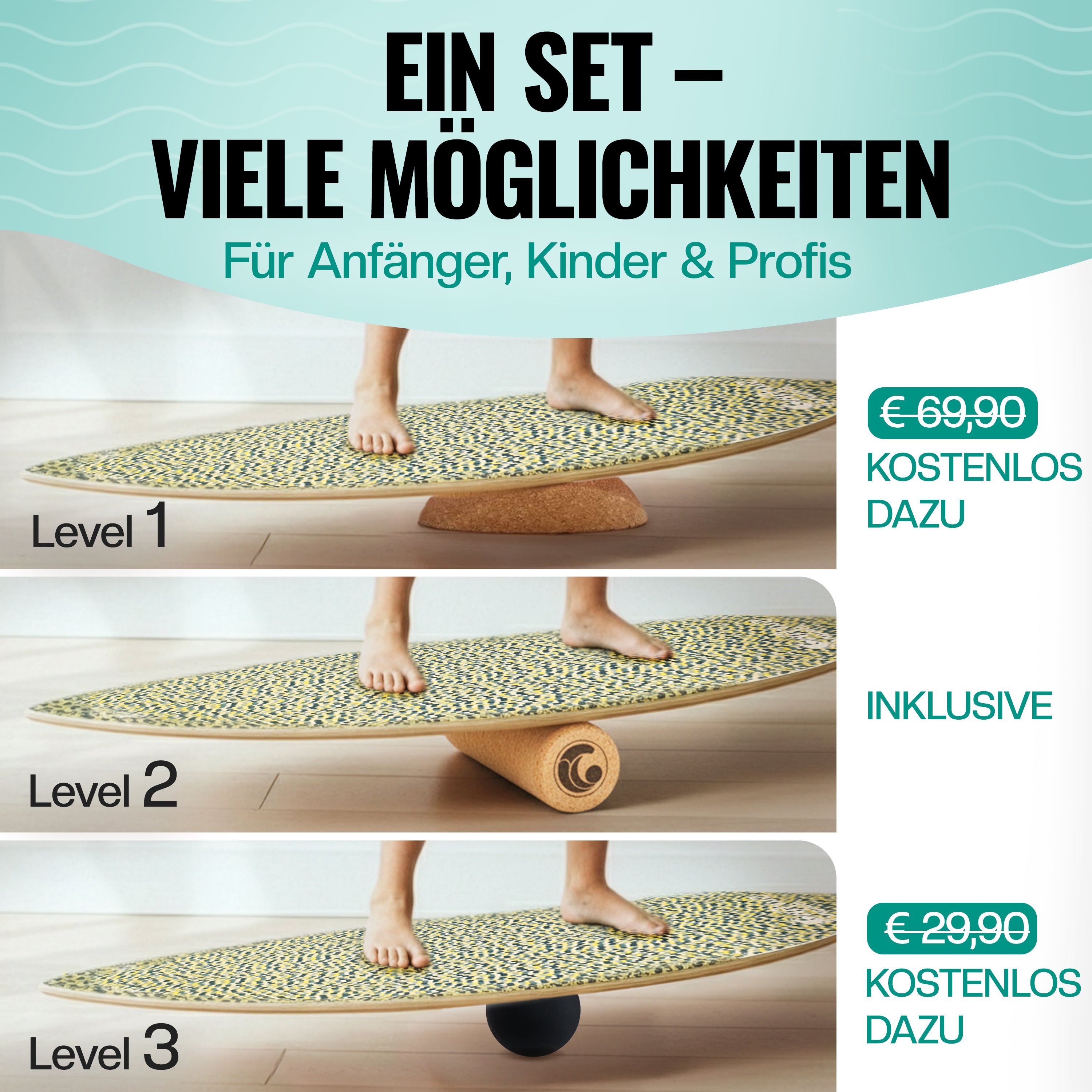 Surfin Balance Board LIMITED EDITION