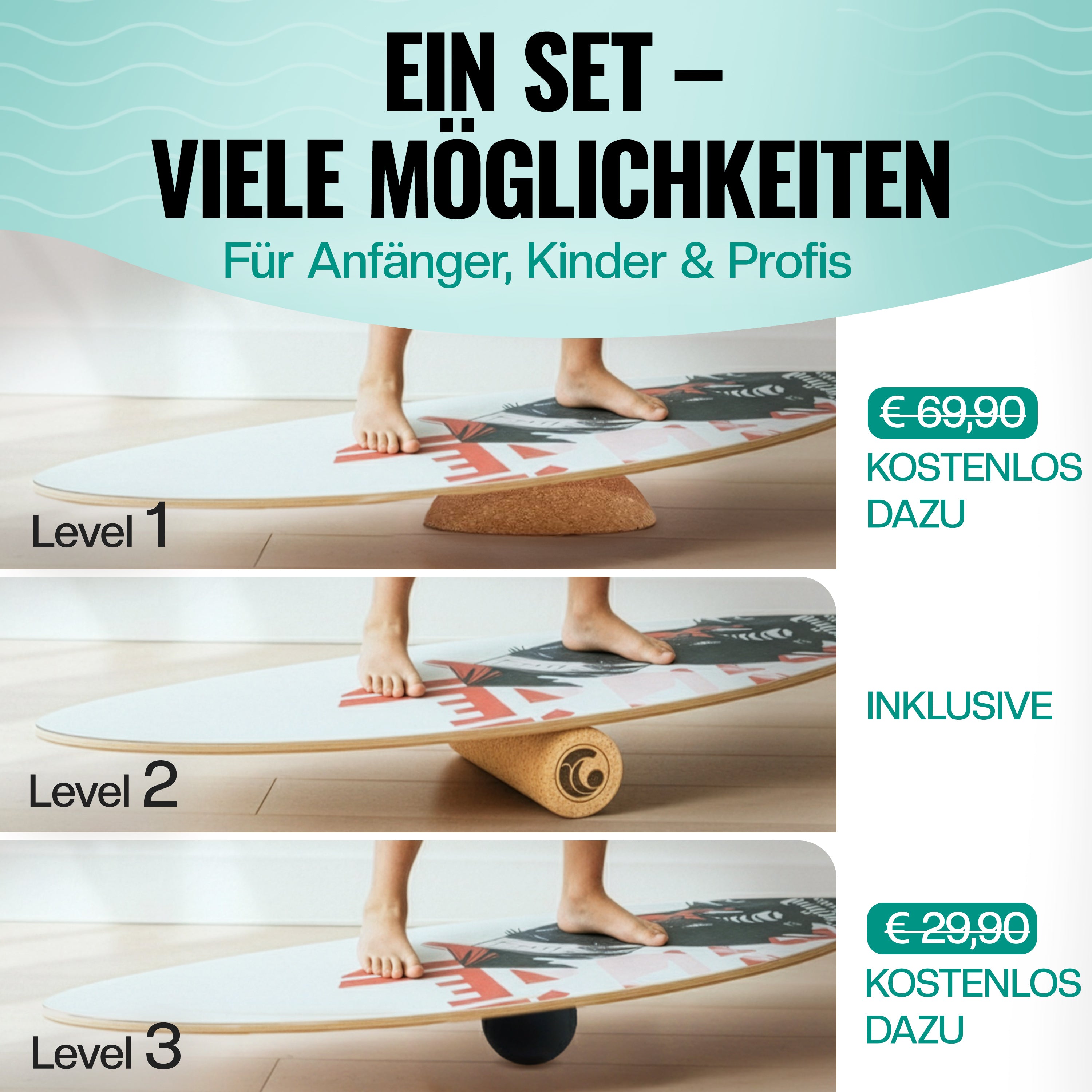 Surfin Balance Board LIMITED EDITION