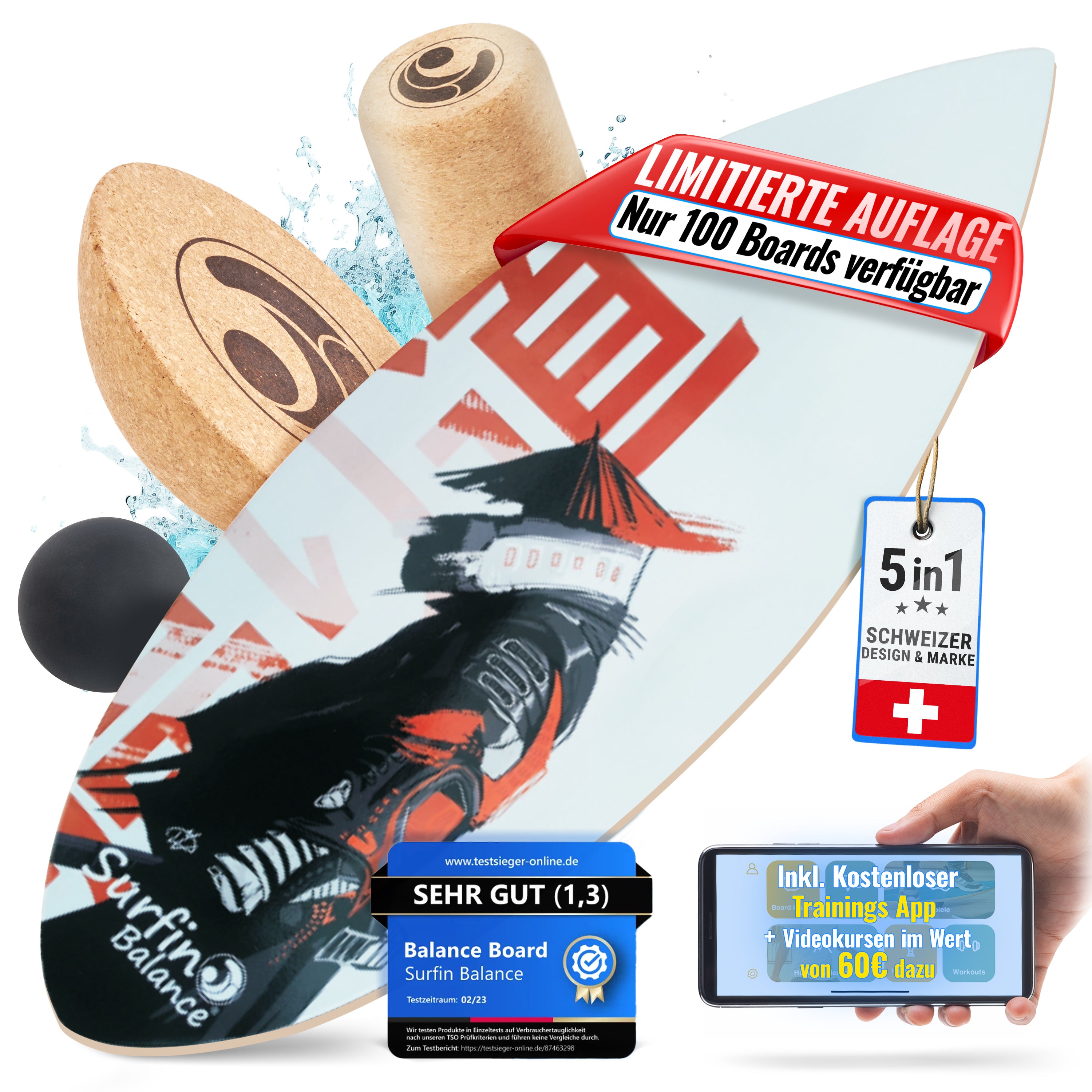 Surfin Balance Board LIMITED EDITION