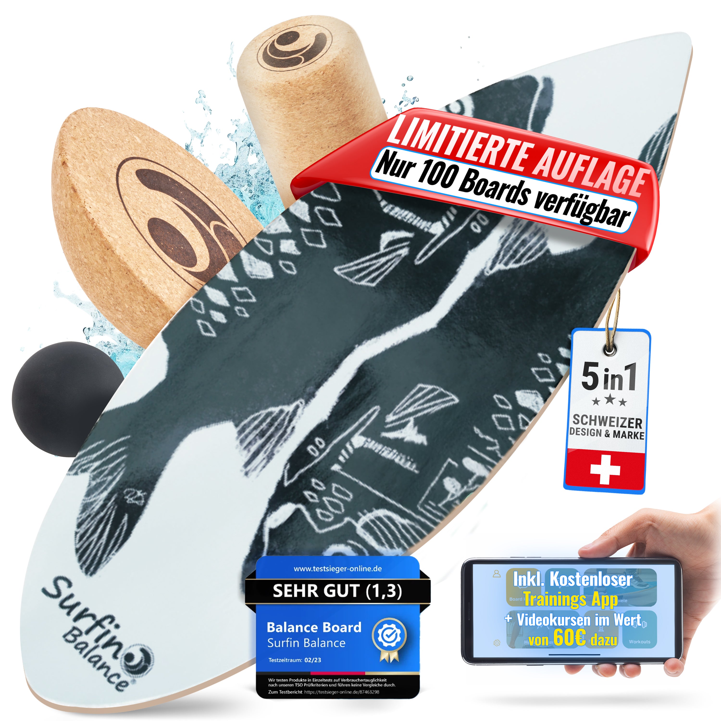 Surfin Balance Board LIMITED EDITION