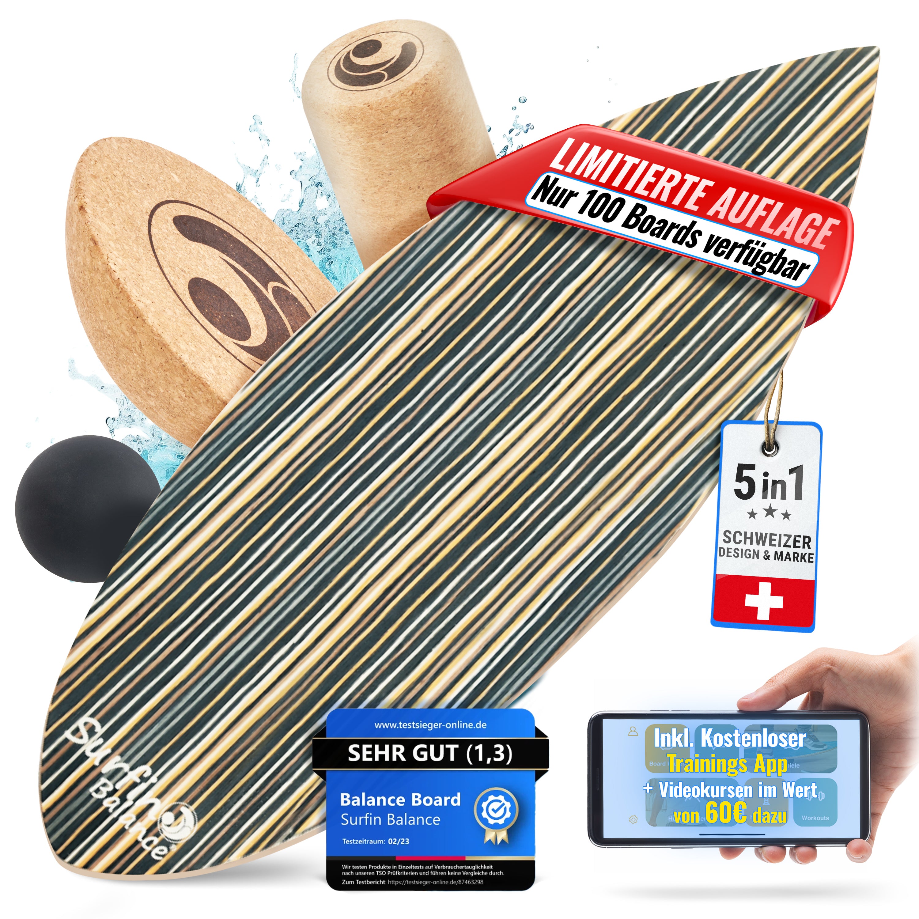 Surfin Balance Board LIMITED EDITION