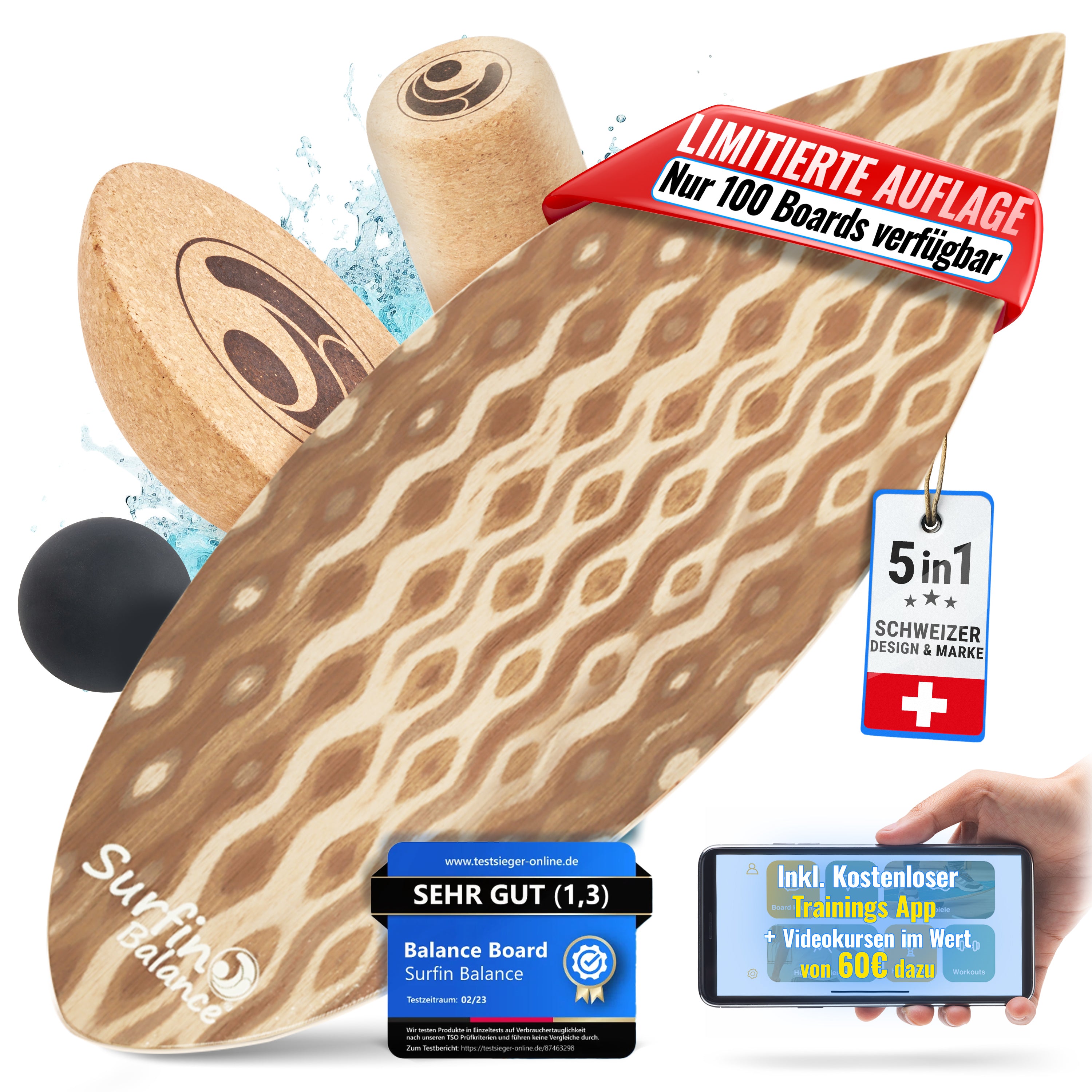 Surfin Balance Board LIMITED EDITION