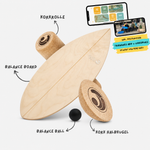 Surfin Balance Board Komplett-Set