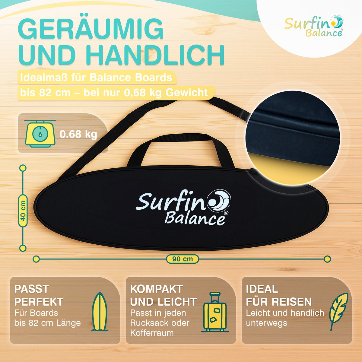 Balance Board Tasche