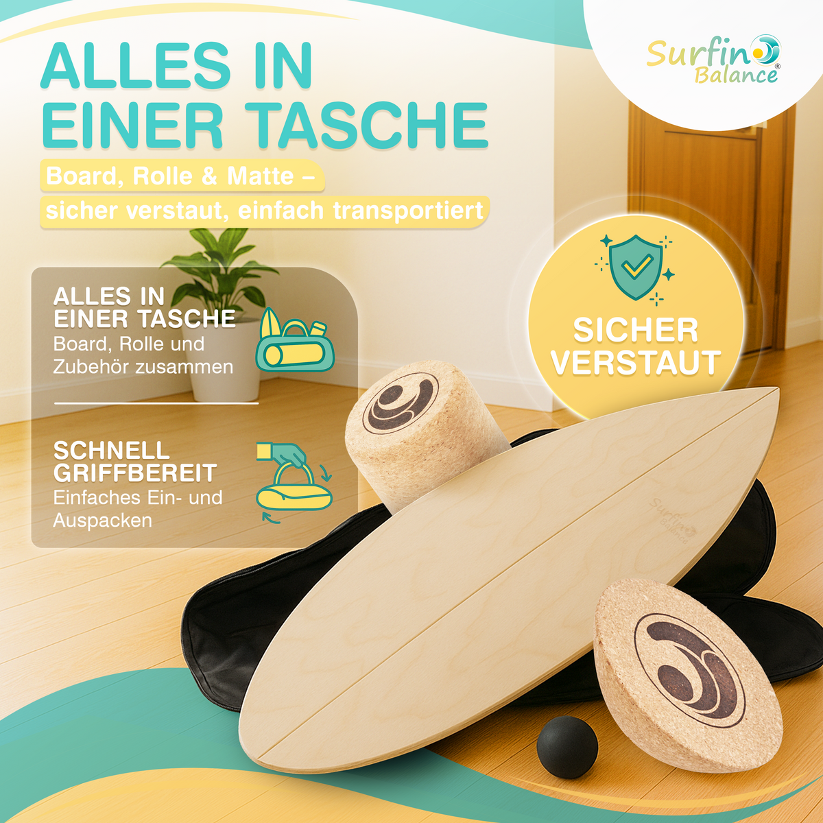 Balance Board Tasche