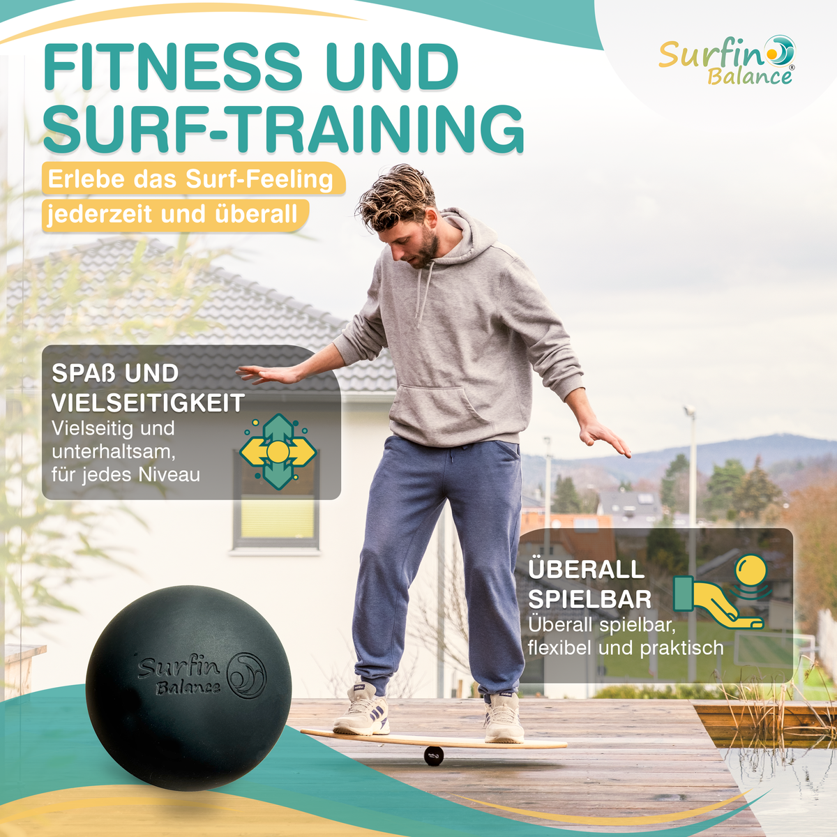 Surfin Balance Ball