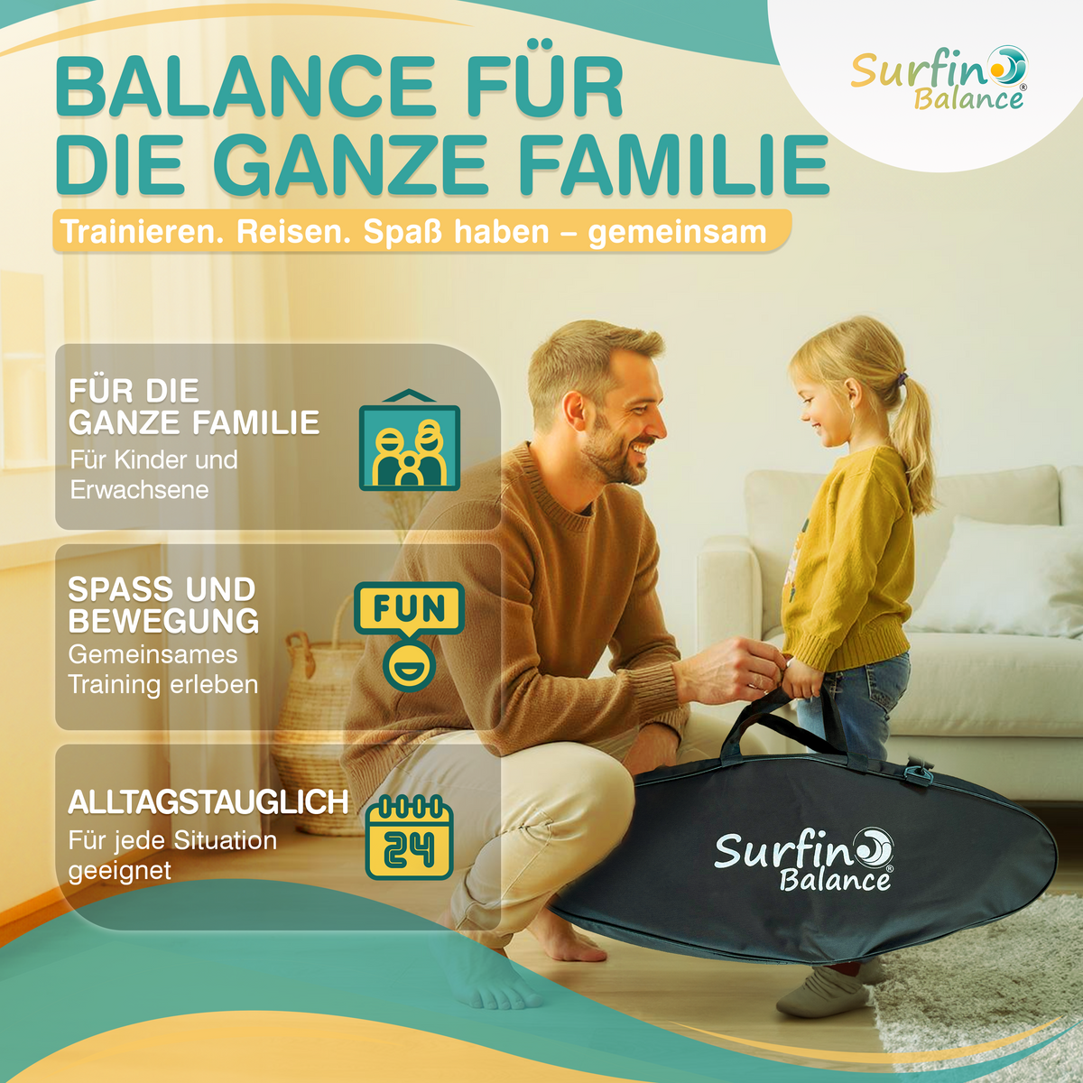 Balance Board Tasche