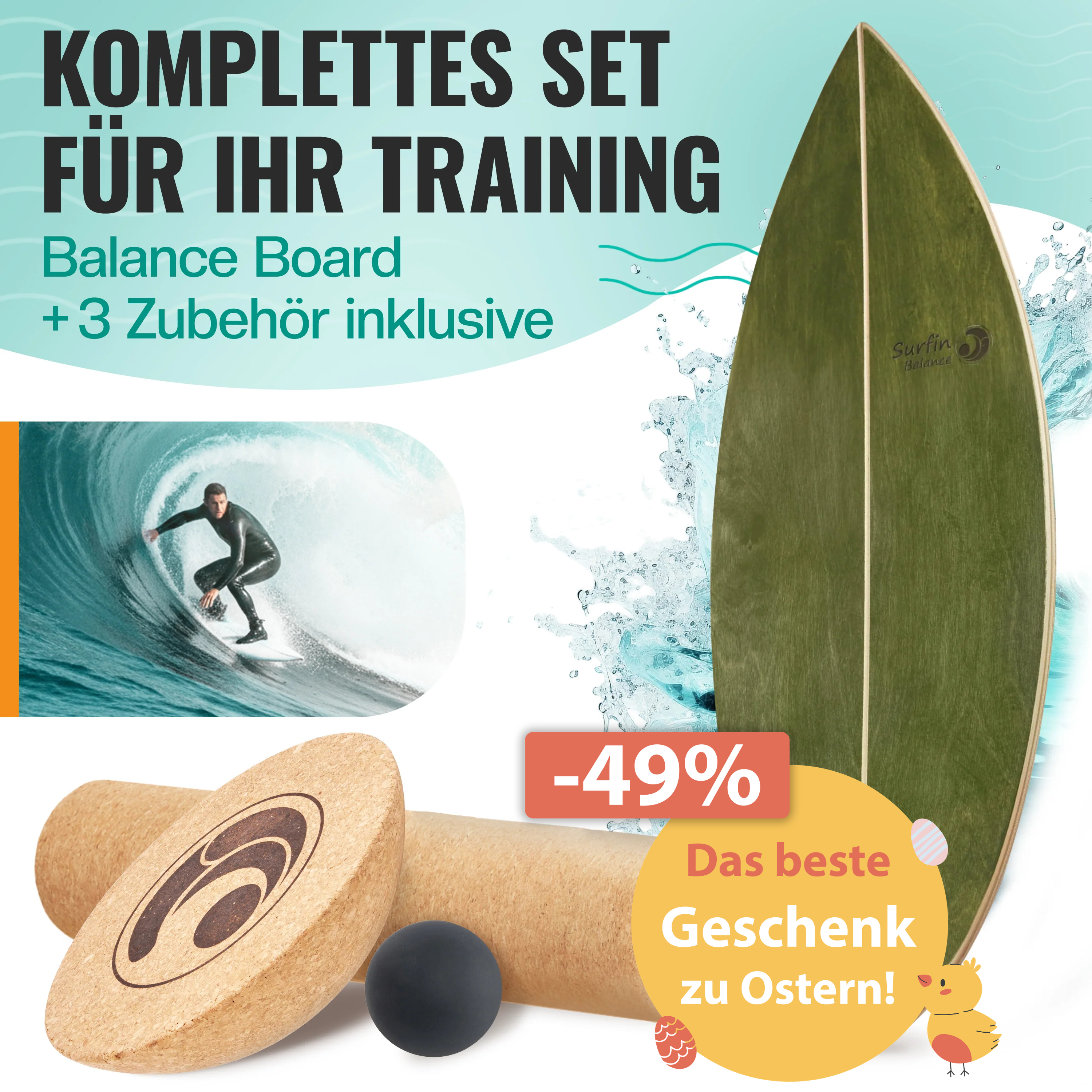 Surfin Balance Board