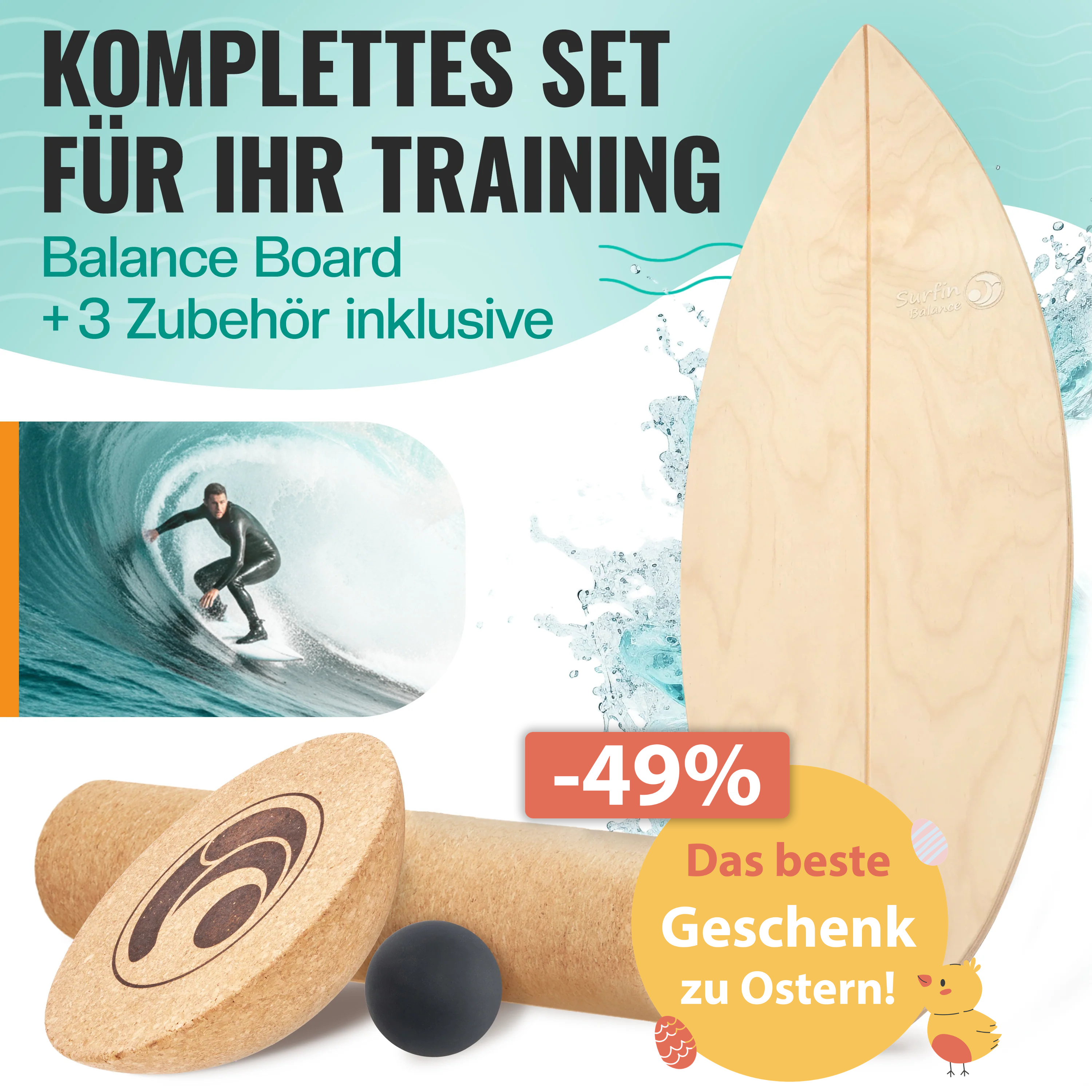 Surfin Balance Board