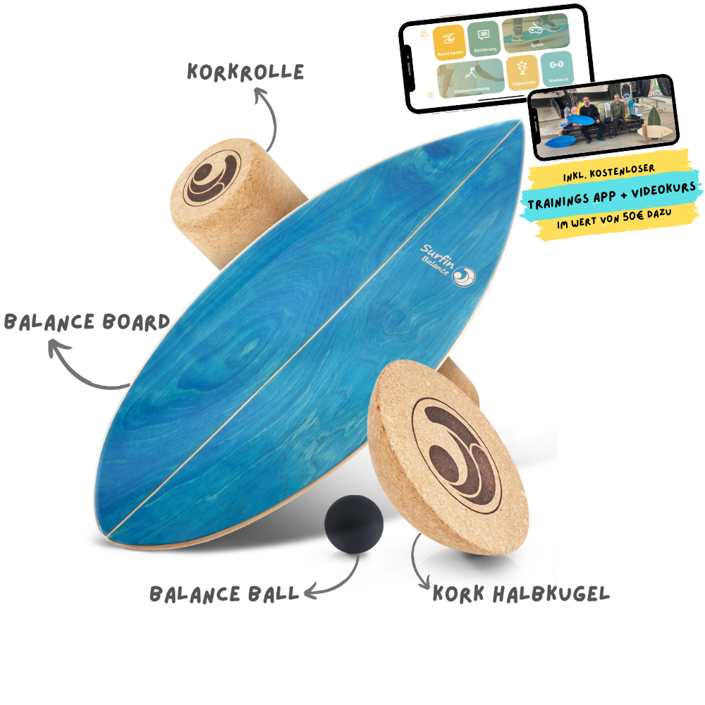 Surfin Balance Board Komplett-Set