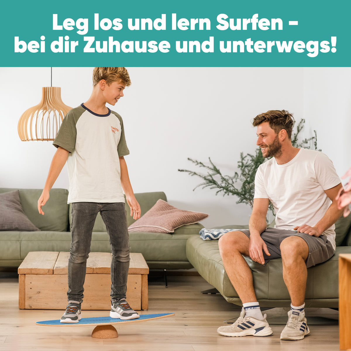 Surfin Balance Board Komplett-Set